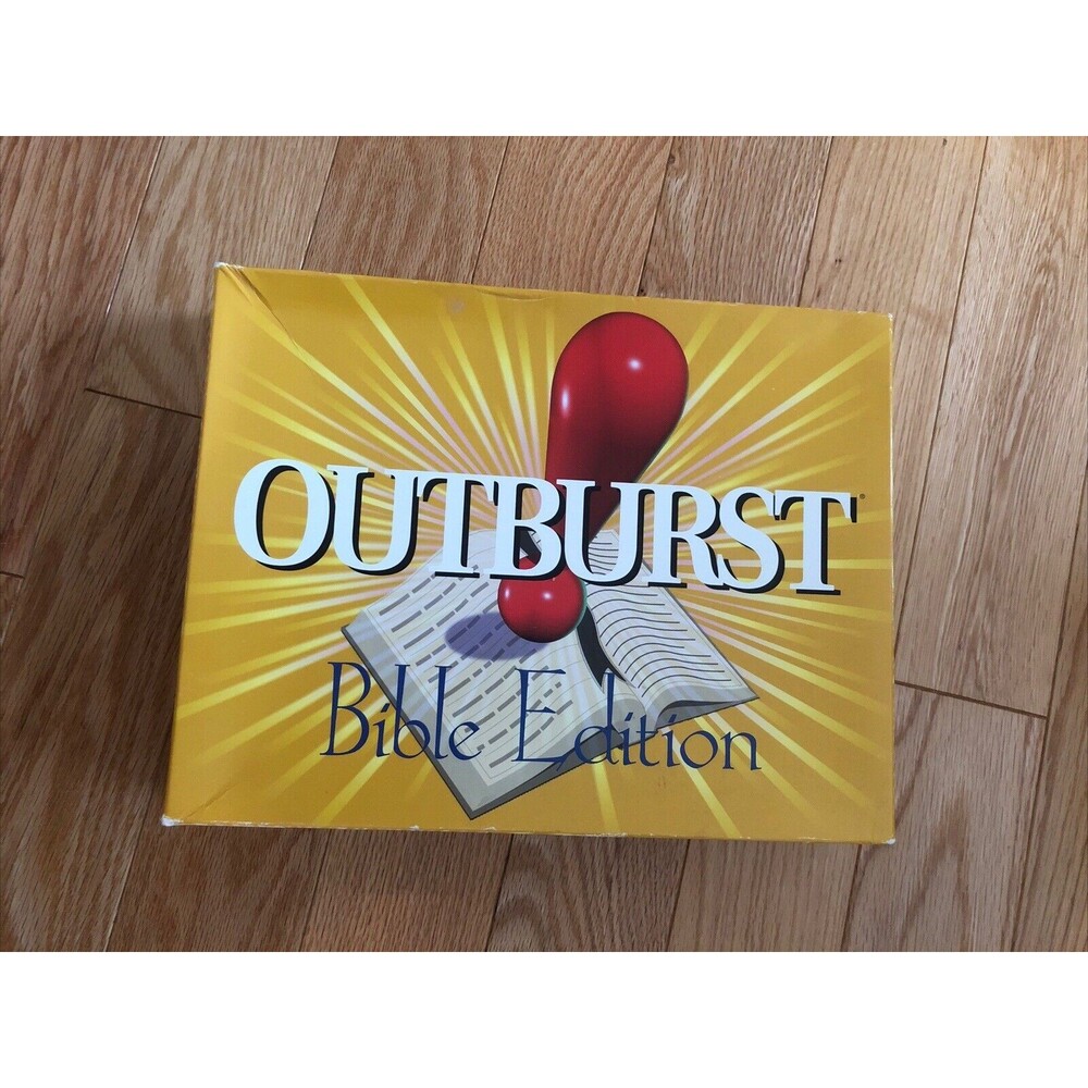 Outburst Bible Edition Complete Family Party Game Boxed‎ Set New Open Box